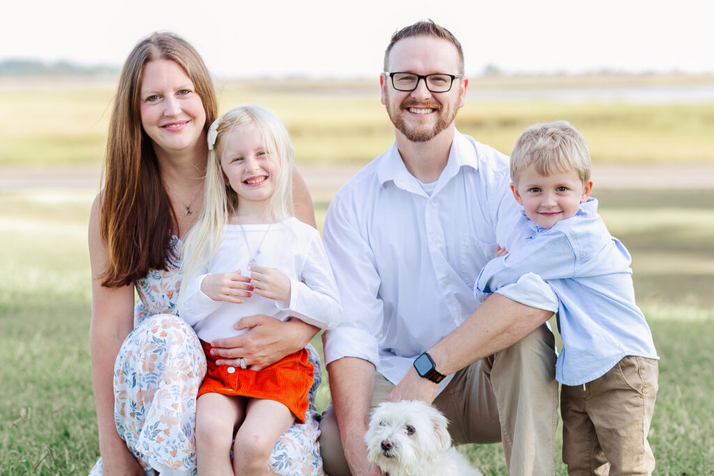 poquoson morning beach family