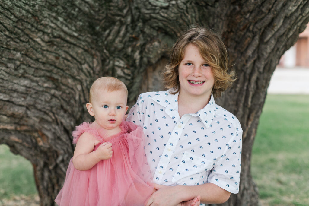 fort monroe family session brother and sister, sibling photos