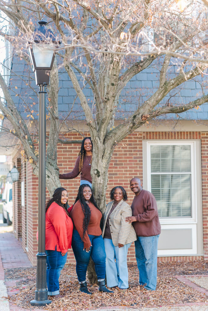 downtown hampton family photoshoot