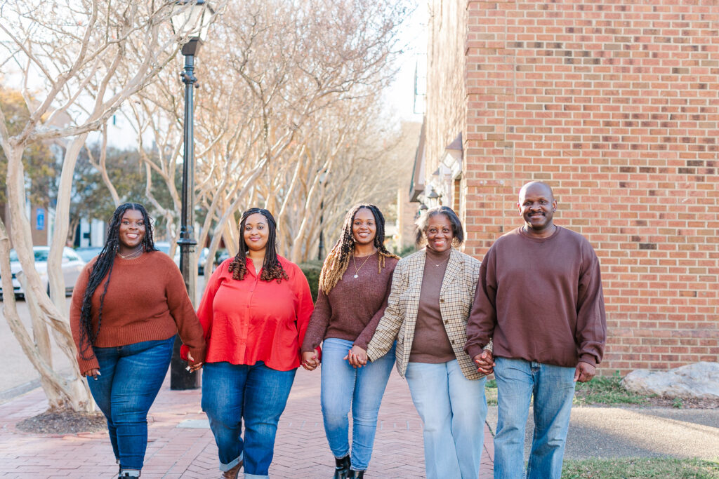 downtown hampton family photoshoot