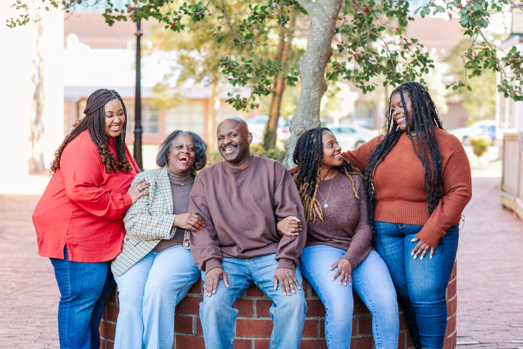 downtown hampton family photoshoot