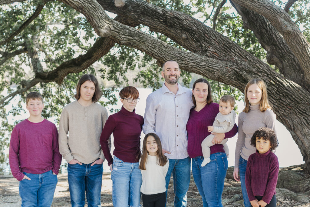 lions bridge family photos