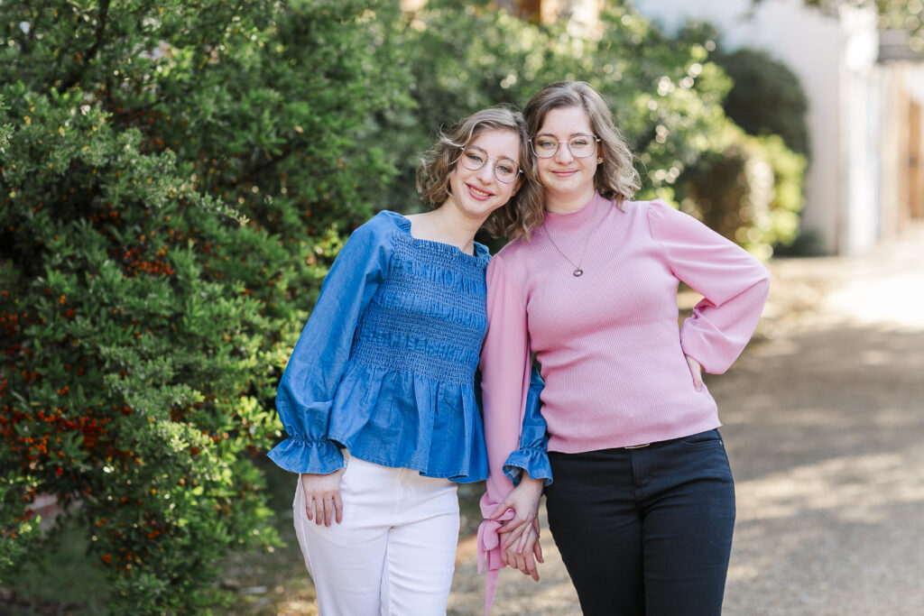 twin senior session
