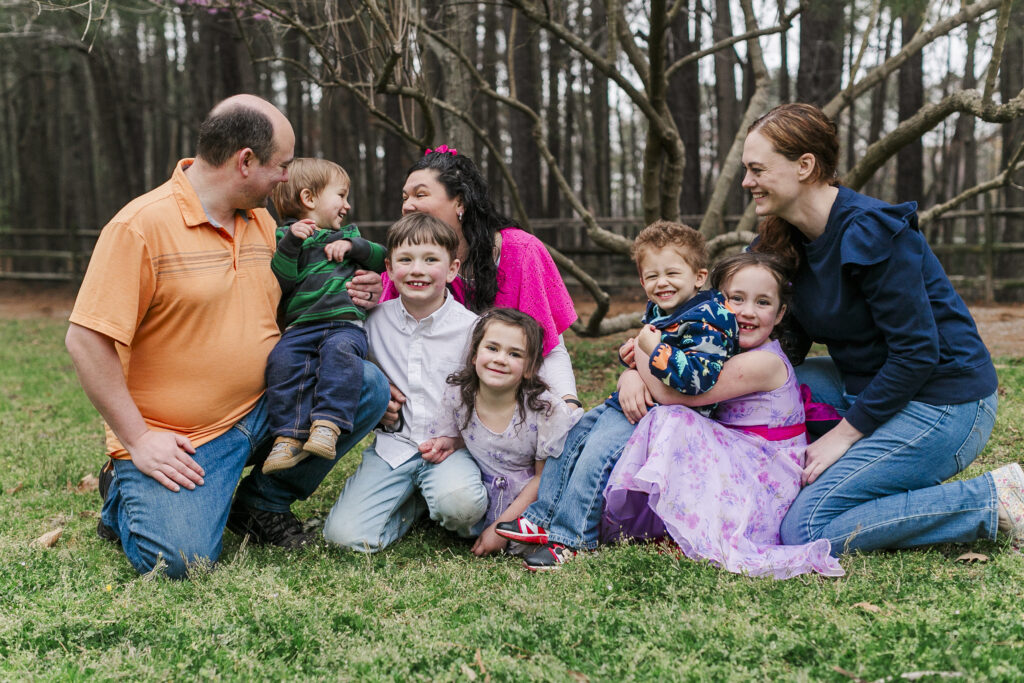 spring family photos